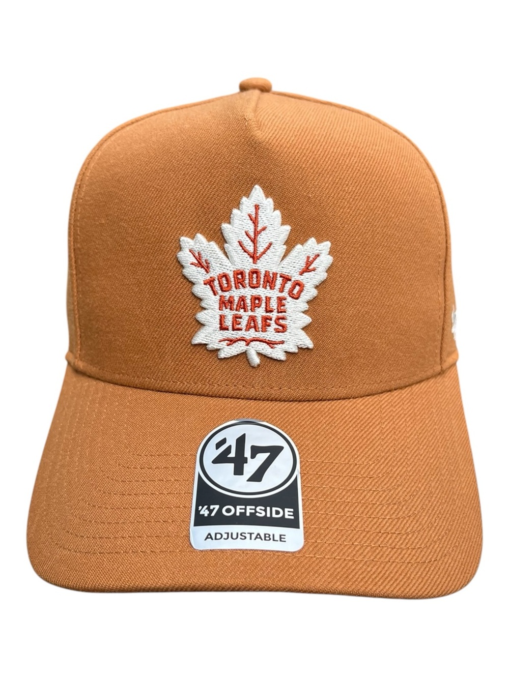 New ‘47 Brand  Toronto Maple Leafs Caramel/Tan Baseball Cap Hat NHL Hockey